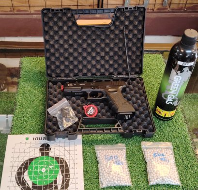 บีบีกันBELLรุ่นGLOCK17Gen3จัดโปรพร้อมเล่นพร้อมส่ง