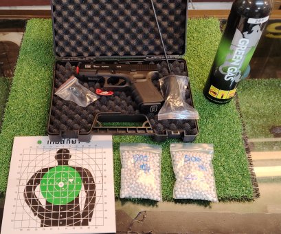 บีบีกันBELLรุ่นGLOCK19Gen4จัดโปรพร้อมเล่นพร้อมส่ง