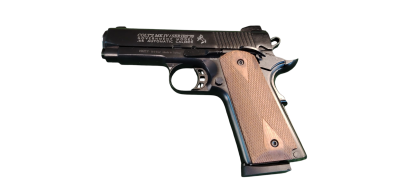 แบลงค์กันKUZEYรุ่นM1911 BKสีดำลำกล้อง4นิ้วแถมกระสุนแบลงค์กัน10นัดพร้อมส่ง