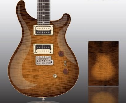 สติกเกอร์ติดบอดี้กีตาร์ไฟฟ้าด้านหน้าจำนวน1แผ่นค่าส่งฟรี