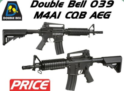 บีบีกันBELLรุ่นM4CQBโลหะจัดโปรพร้อมเล่นพร้อมส่ง