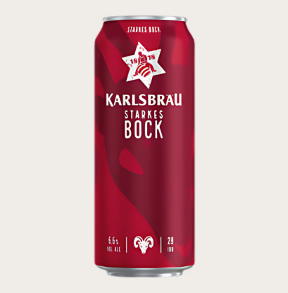 Karlsbräu Starkes Bock 500ml.