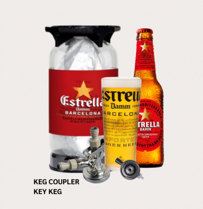 Estrella Damm Barcelona Beer 30L.