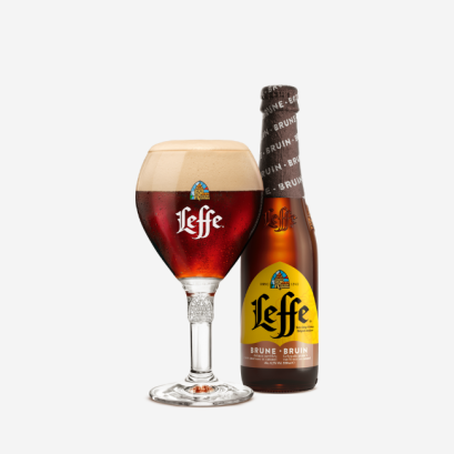 Leffe Brune Bottle 330ml.