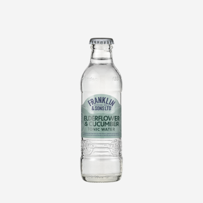 Franklin & Sons Elderflower and Cucumber Tonic 200ml.