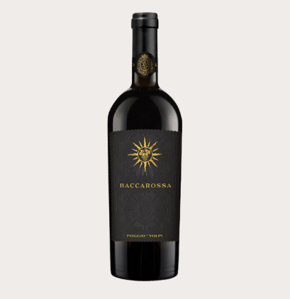 Poggio le Volpi Lazio Rosso IGP Baccarossa 750ml.