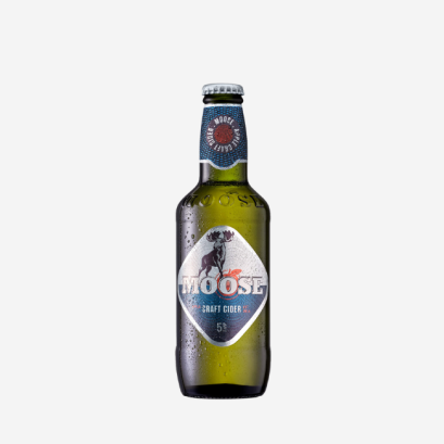 Moose apple craft cider 330ml.