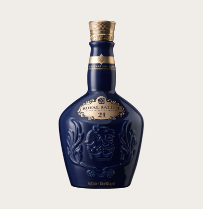 Royal Salute 21 Year Old Whiskey 700ml.