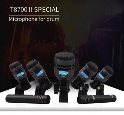 Alctron T8700II Drum Kit Microphone - ร้านบันทึกเสียง