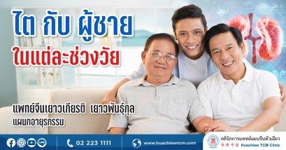 ไตกับผู้ชาย ทางแพทย์แผนจีน