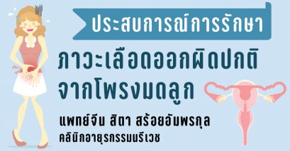 รักษาภาวะเลือดออกผิดปกติจากโพรงมดลูกโดยวิธีแพทย์จีน