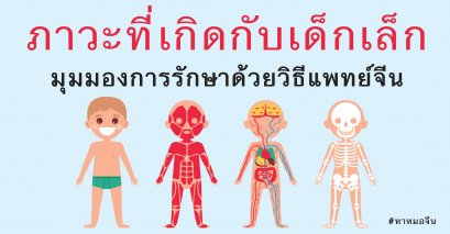 ภาวะอาการ โรคที่เกิดกับเด็กเล็กและมุมมองแพทย์จีนในการรักษา