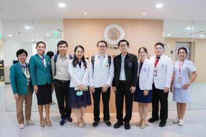 คลินิกการแพทย์แผนจีนหัวเฉียว ให้การต้อนรับคณะจากศูนย์การแพทย์กาญจนาภิเษก ในโอกาสเข้าศึกษาดูงานการจัดบริการด้านการแพทย์แผนจีน