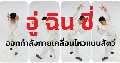 อู่ ฉิน ซี่ ออกกำลังกายเคลื่อนไหวแบบสัตว์