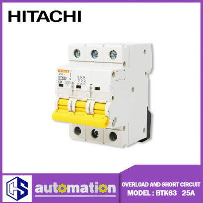 HITACHI Overload and Short Circuit : BTK63