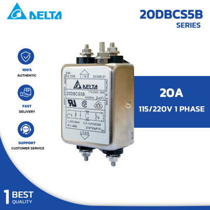 EMI Noise Filter DELTA 20A 220V 1Phase