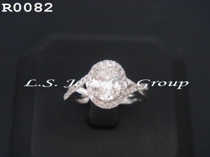 แหวนเพชร Oval Shape