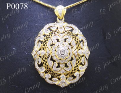 จี้เข็มกลัดเพชร Heart & Arrow - รัชเชี่ยน