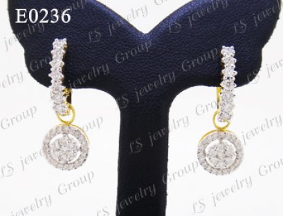 ต่างหูเพชร Heart & Arrow - รัชเชี่ยน