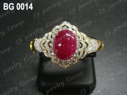 กำไลทับทิมพม่า