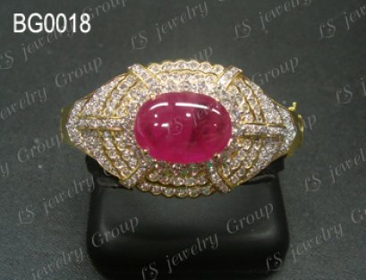 กำไลทับทิมพม่า