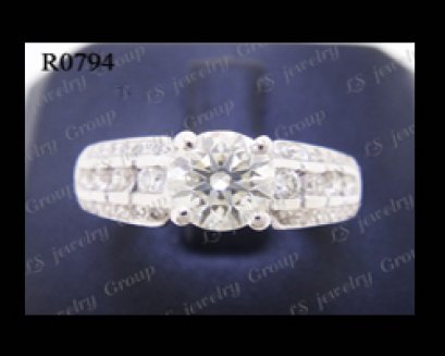 แหวนเพชร (Diamonds Ring) เพชร Heart & Arrow - Russian Cut