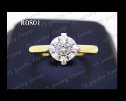 แหวนเพชรชู (Diamonds Ring) เพชร Heart & Arrow - Russian Cut