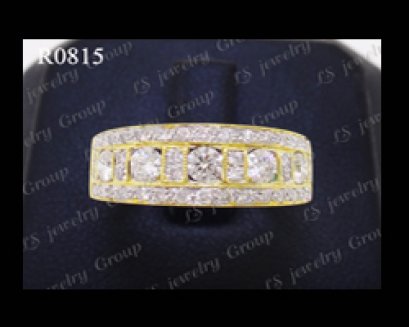 แหวนเพชร (Diamonds Ring) เพชร Heart & Arrow - Russian Cut