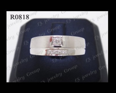 แหวนเพชร (Diamonds Ring) เพชร Heart & Arrow - Russian Cut