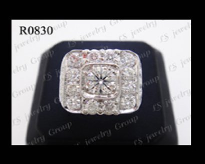 แหวนเพชร (Diamonds Ring) เพชร Heart & Arrow - Russian Cut