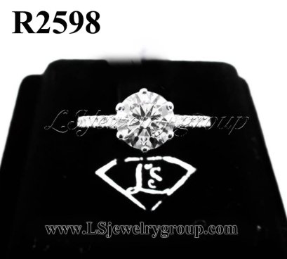 แหวนเพชรแท้ธรรมชาติ (Natural Diamonds) 1.21 Ct.