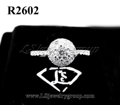 แหวนเพชรแท้ธรรมชาติ (Natural Diamonds) 0.48 Ct.