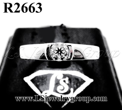 แหวนเพชรแท้ธรรมชาติ (Natural Diamonds) 0.31 Ct.