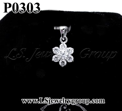 จี้เพชรแท้ธรรมชาติ (Natural Diamonds) 0.95 Ct.