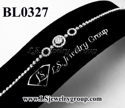 สร้อยข้อมือเพชรแท้ธรรมชาติ (Natural Diamonds) 1.40 Ct.