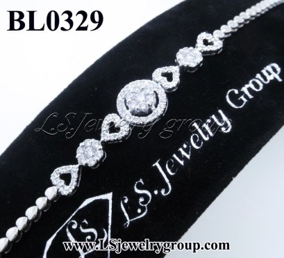 สร้อยข้อมือเพชรแท้ธรรมชาติ (Natural Diamonds) 1.30 Ct.