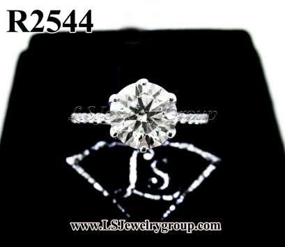 แหวนเพชรแท้ธรรมชาติ (Natural Diamonds) 1.45  Ct.