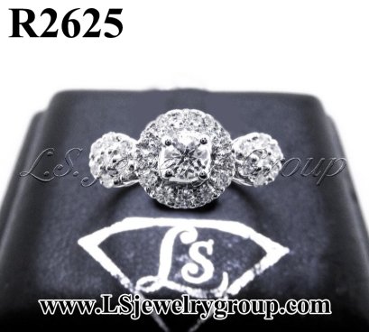 แหวนเพชรแท้ธรรมชาติ (Natural Diamonds) 0.60 Ct.