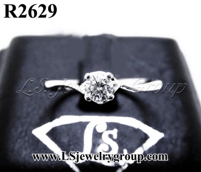 แหวนเพชรแท้ธรรมชาติ (Natural Diamonds) 0.20 Ct.