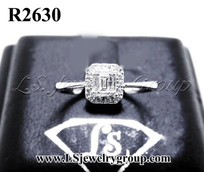 แหวนเพชรแท้ธรรมชาติ (Natural Diamonds) 0.30 Ct.