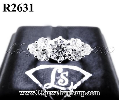 แหวนเพชรแท้ธรรมชาติ (Natural Diamonds) 1.13 Ct.
