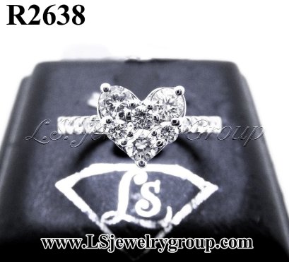 แหวนเพชรแท้ธรรมชาติ (Natural Diamonds) 1.05 Ct.