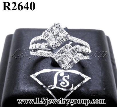 แหวนเพชรแท้ธรรมชาติ (Natural Diamonds) 1.80 Ct.