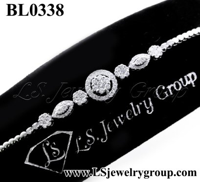 สร้อยข้อมือเพชรแท้ธรรมชาติ (Natural Diamonds) 1.60 Ct.