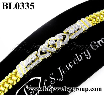 สร้อยข้อมือเพชรแท้ธรรมชาติ (Natural Diamonds) 1.20 Ct.