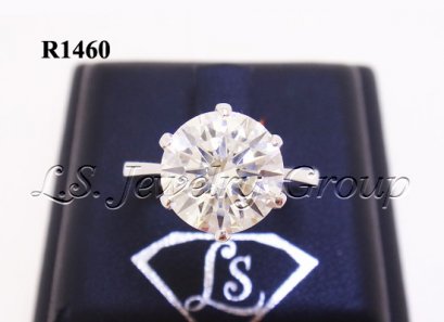 แหวนเพชรชู 4.40 Ct. เพชร H&amp;A