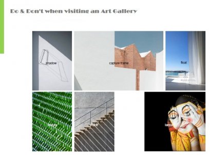 ข้อแนะนำสำหรับการเข้าชมอาร์ตแกลลอรี่