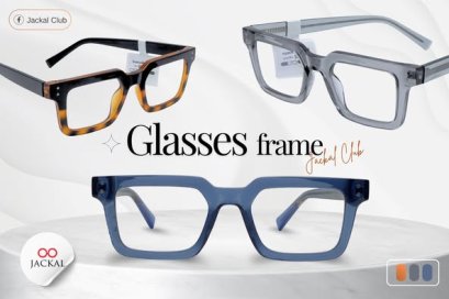 อัพเดทกรอบแว่นตา ️ รหัส 2192  Size. 49-21-142 mm. ร้านแว่นตา Jackal เชียงใหม่