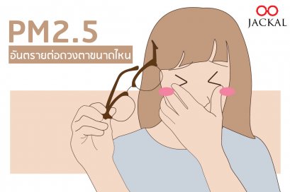 ฝุ่น PM2.5 มีผลต่อดวงตาขนาดไหน | ร้านแว่นตา Jackalclub เชียงใหม่