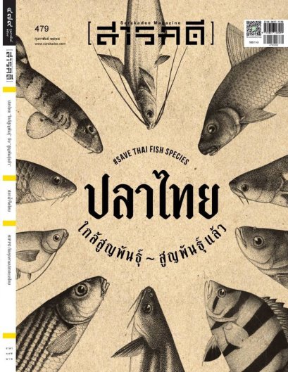 นิตยสารสารคดี ฉบับ 479 กุมภาพันธ์ 2568 ปลาไทย ใกล้สูญพันธ์ุ - สูญพันธ์ุแล้ว / สารคดี